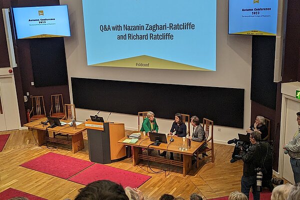 Interview of Nazanin Zaghari Ratcliffe and Richard Ratcliffe hosted by Christine Jardine